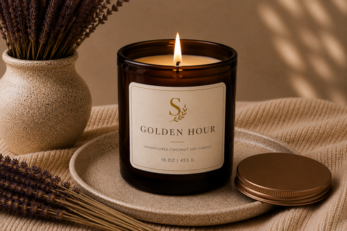 GOLDEN HOUR Coconut Soy Candle