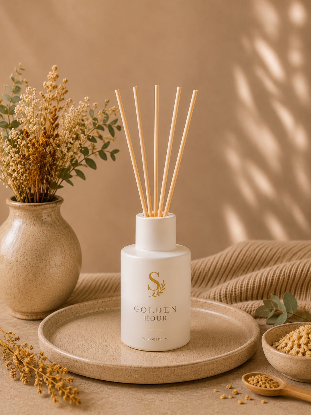 GOLDEN HOUR Reed Diffuser 4FL OZ