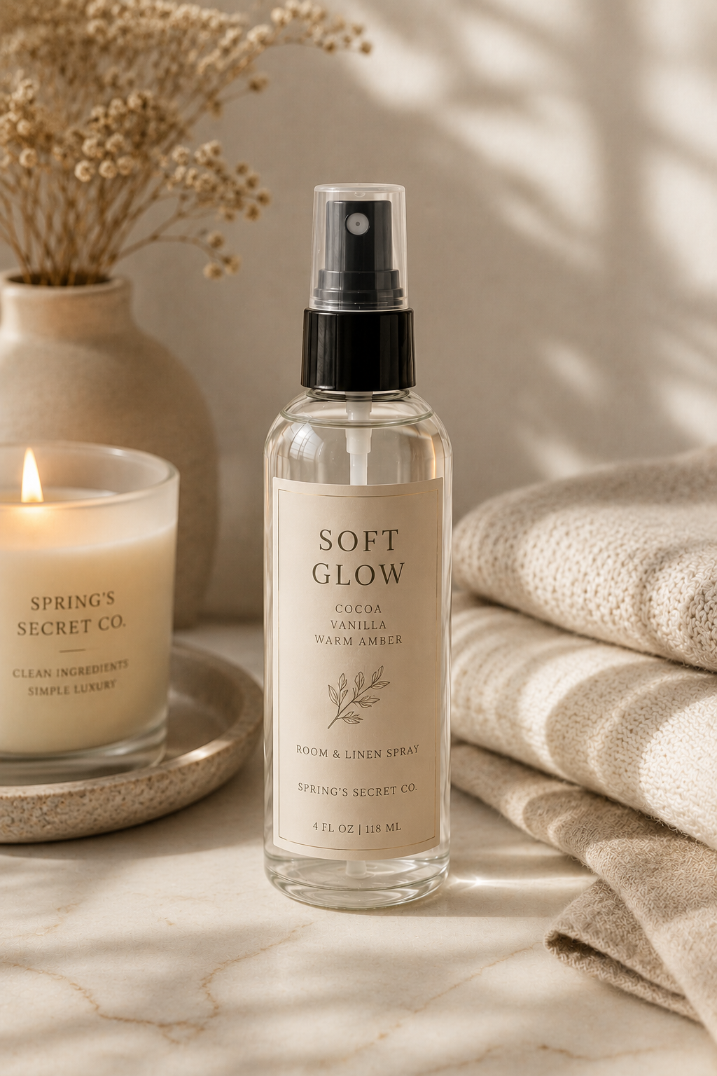 SOFT GLOW Room & Linen Spray 4oz