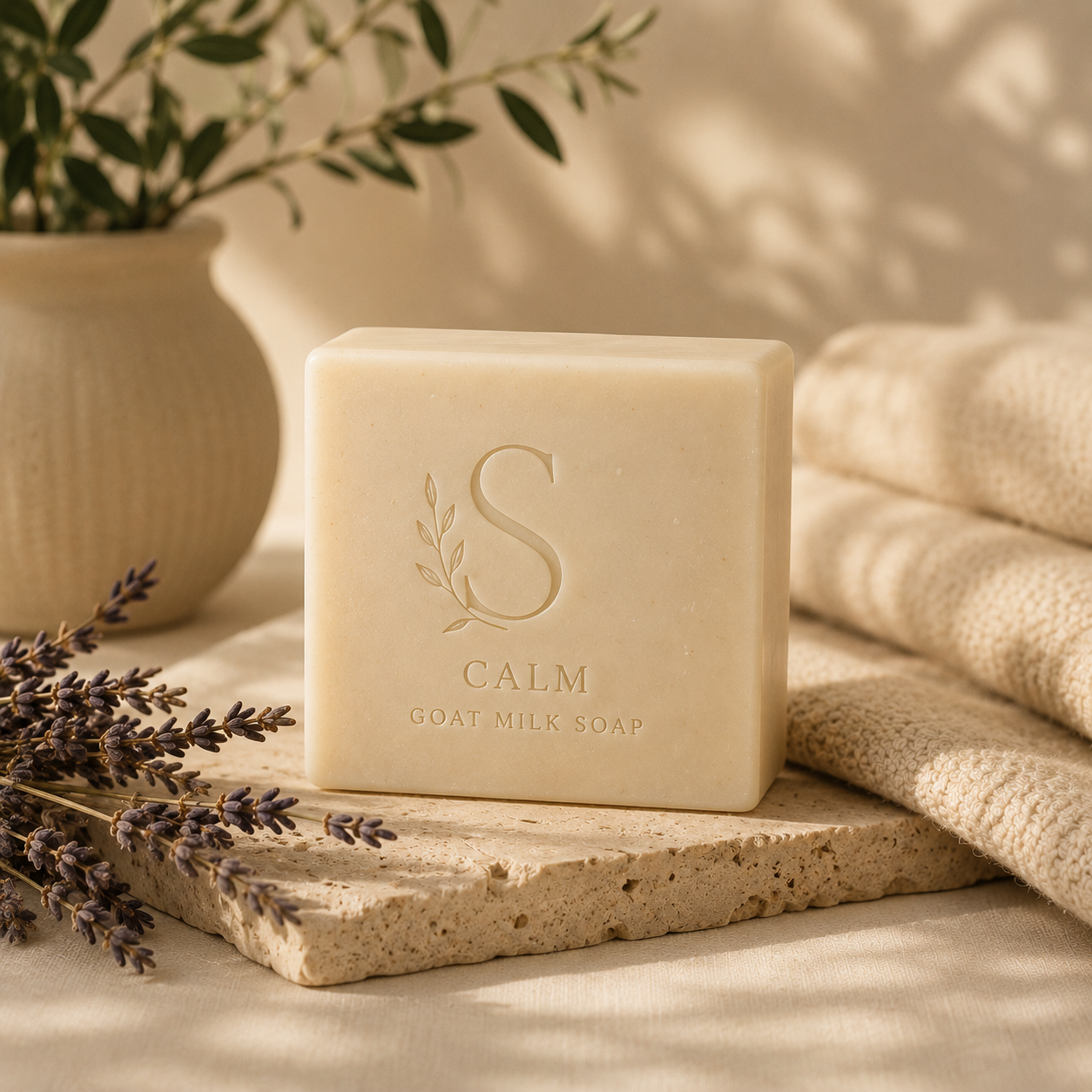 CALM Goat Milk Soap Bar