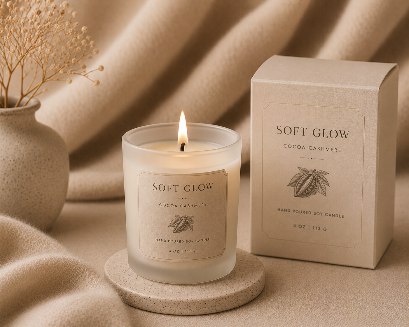 SOFT GLOW Coconut Soy Candle