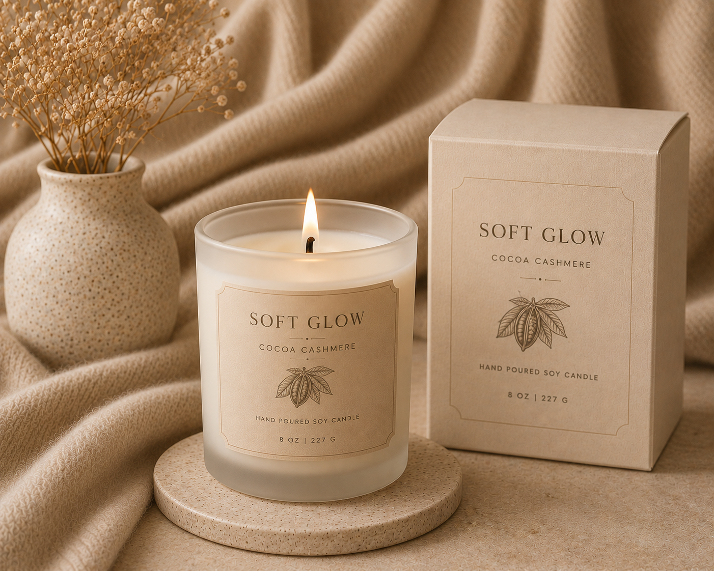 SOFT GLOW Coconut Soy Candle