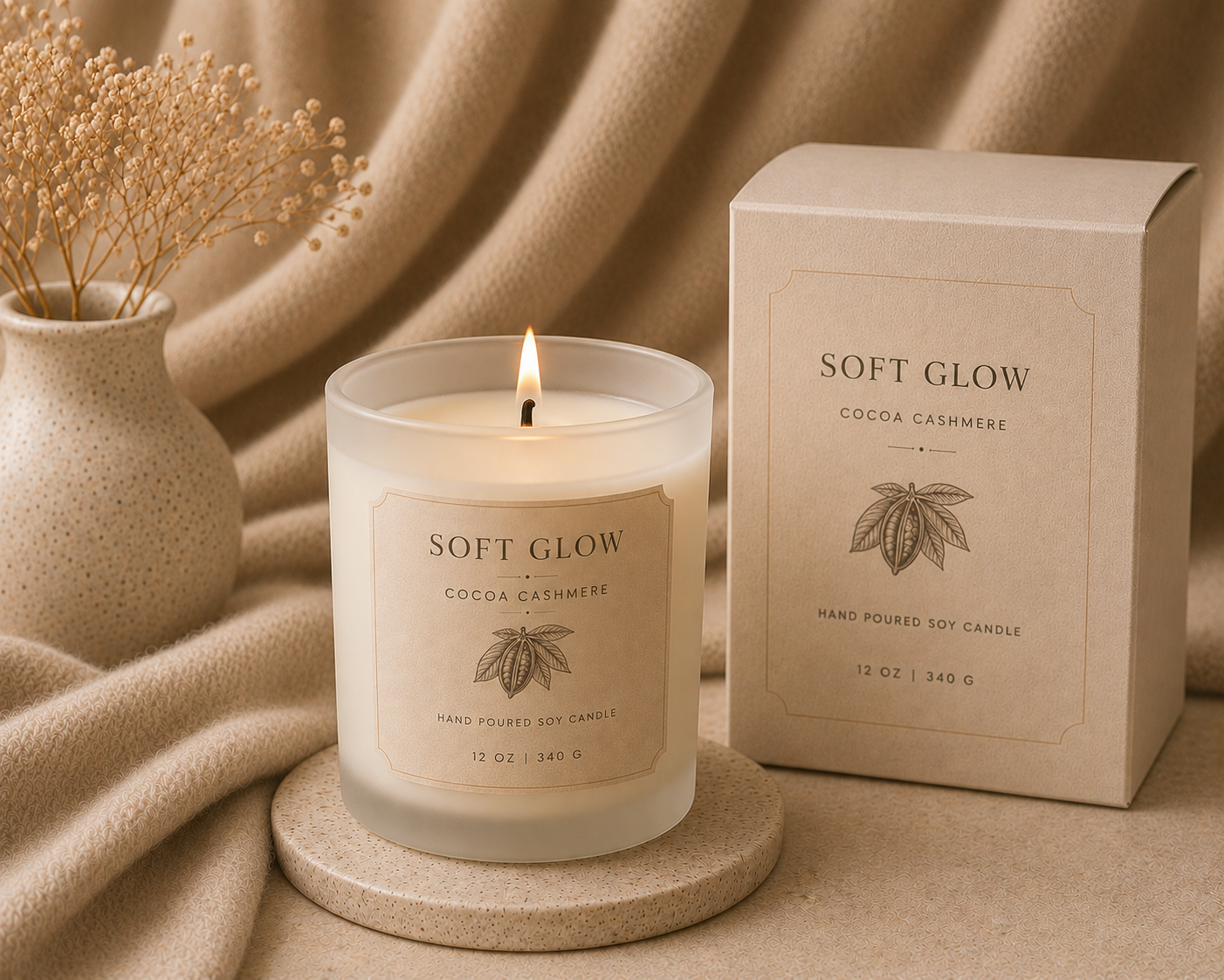 SOFT GLOW Coconut Soy Candle