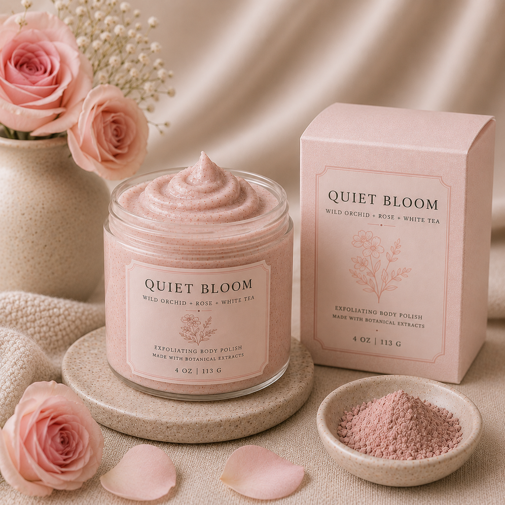 QUIET BLOOM Exfoliating Body Polish
