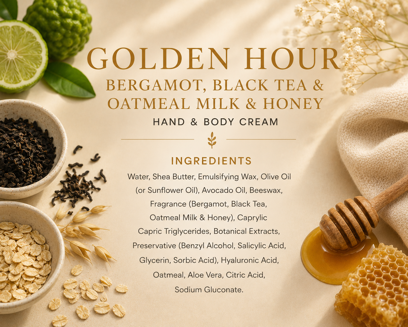 GOLDEN HOUR Hand & Body Cream