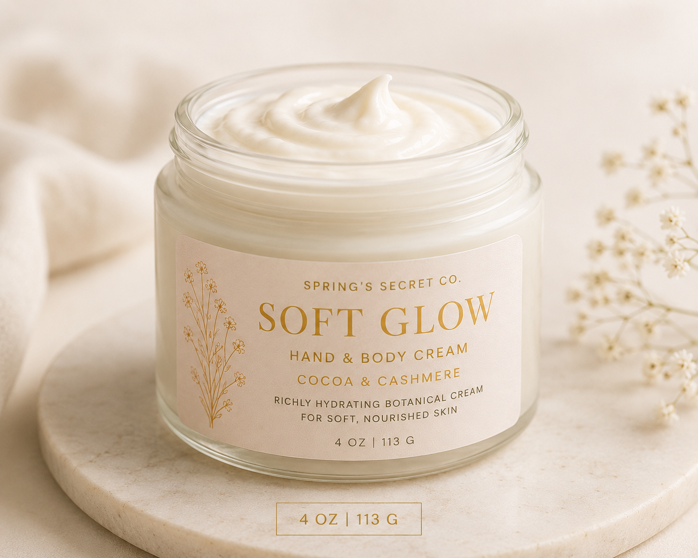 SOFT GLOW Hand & Body Cream
