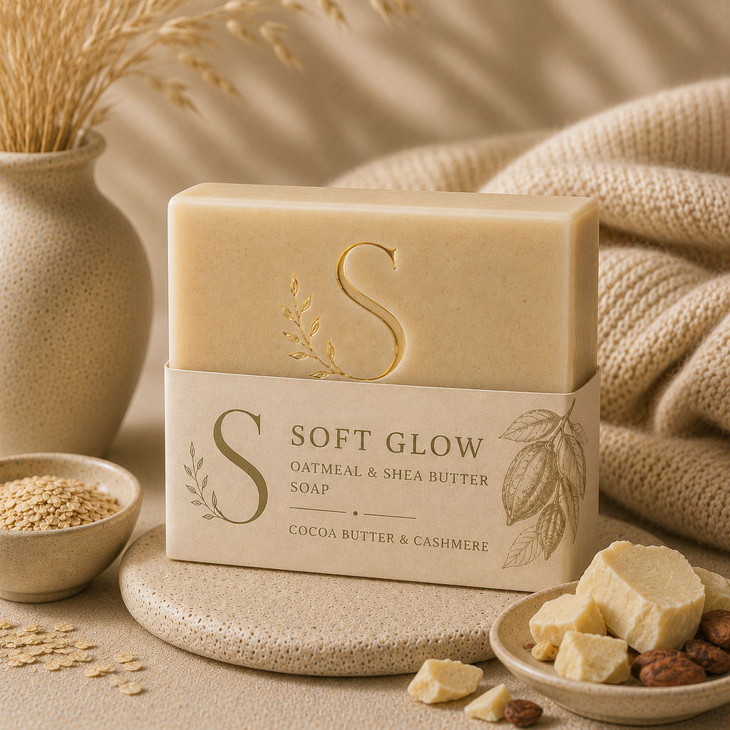 SOFT GLOW Oatmeal & Shea Soap Bar