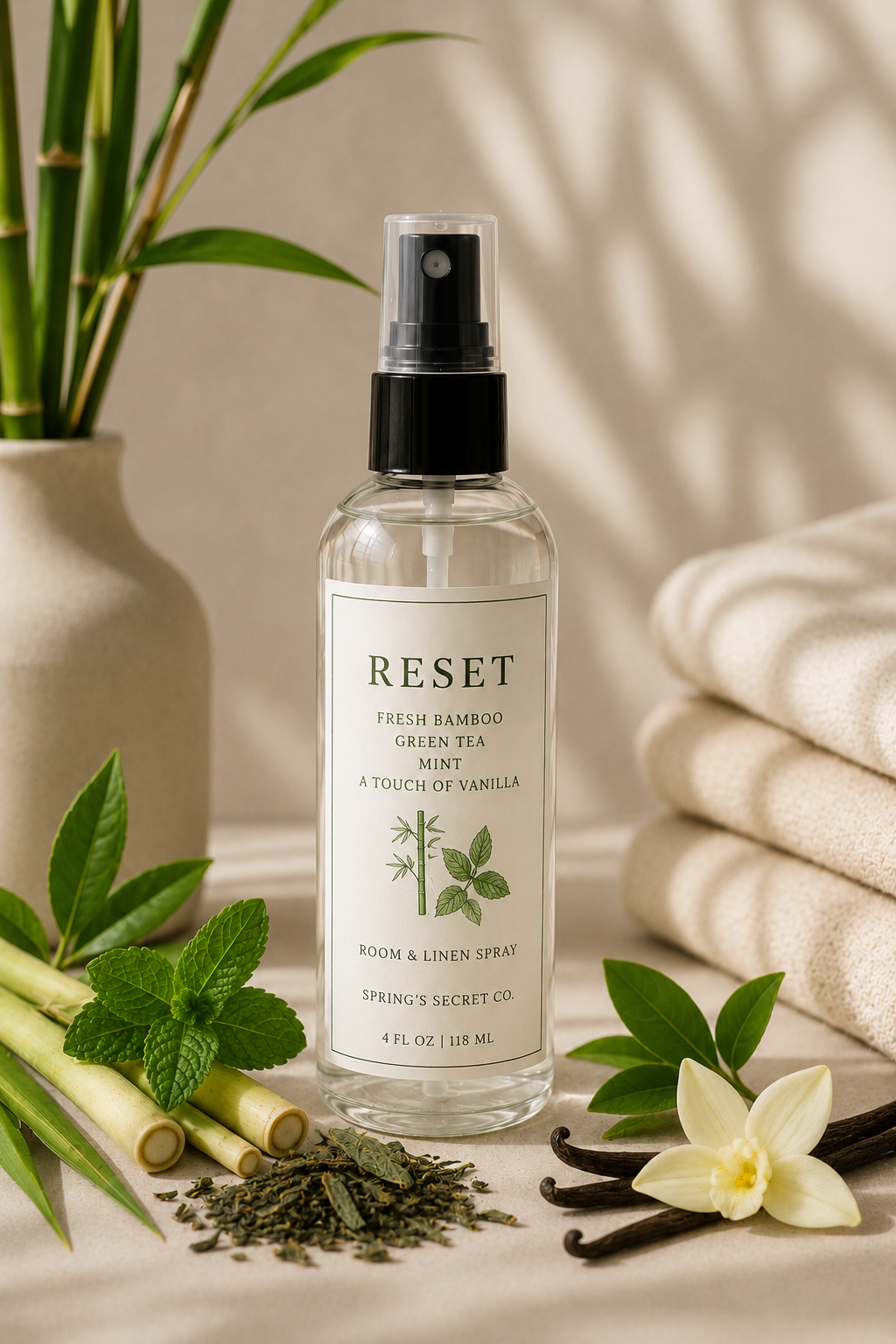 RESET Room & Linen Spray 4oz