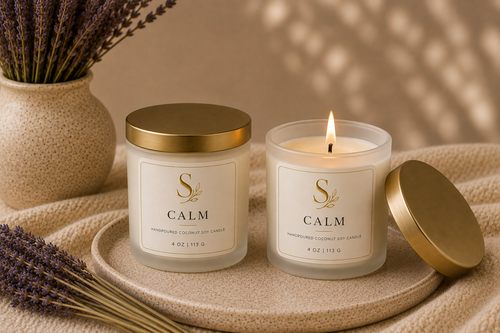 CALM Coconut Soy Candle