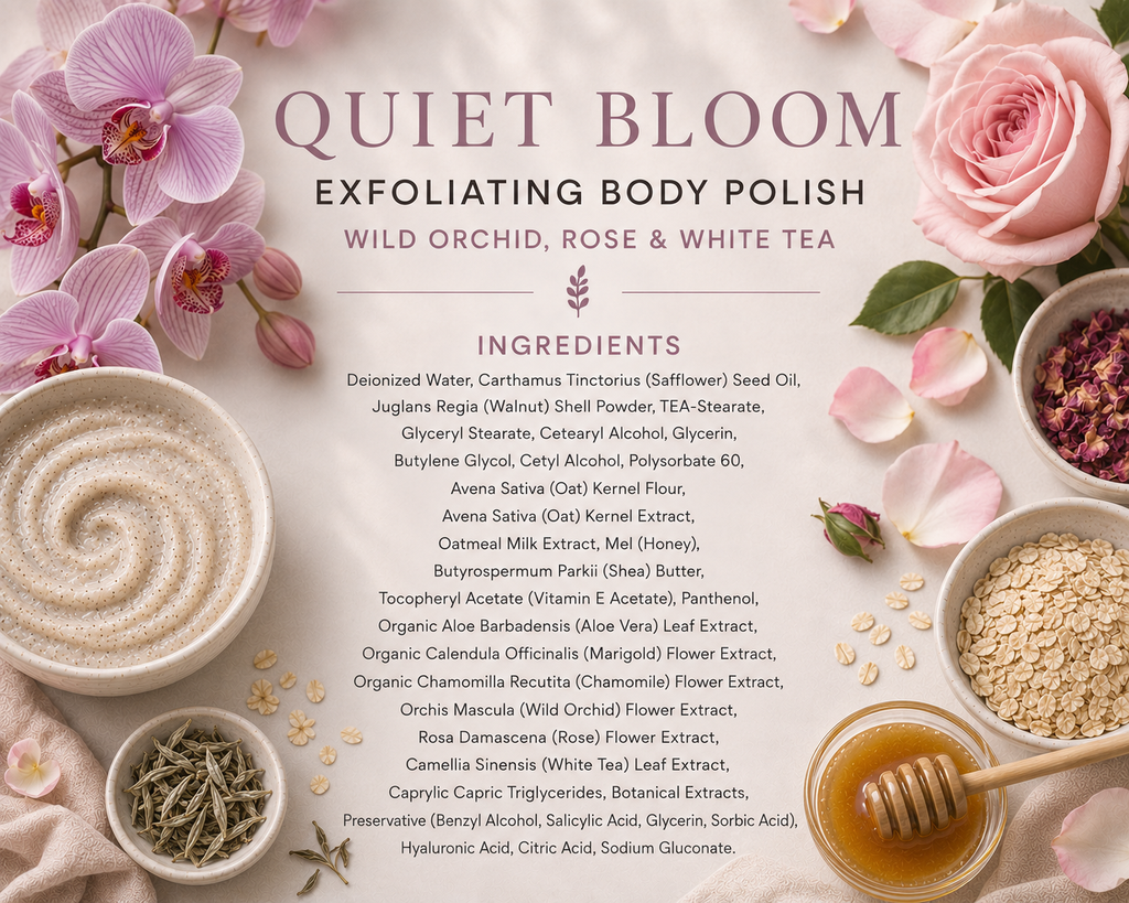 QUIET BLOOM Exfoliating Body Polish