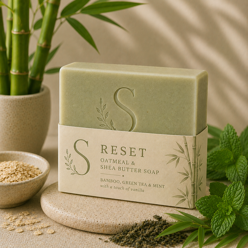 RESET Oatmeal & Shea Butter Soap Bar